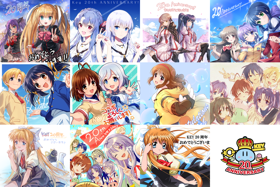 【Key20周年】WFSやCygamesがお祝いイラストを寄稿!! : オタク.com -オタコム-