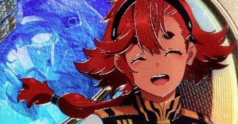 【水星の魔女】ガンダムのアケゲーで出た描き下ろしのキャリバーン＆スレッタが格好いい可愛い