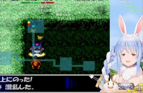 ホロライブ・兎田ぺこら、神ゲー「トルネコ2」を始めるも数々の洗礼を受けブチギレるｗｗｗｗｗｗｗｗ