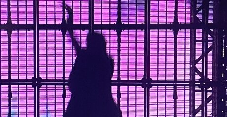 『2023 FNS歌謡祭』に出演したAdoさん、やっぱりシルエット出演「また檻におる」「歌唱力エグい」