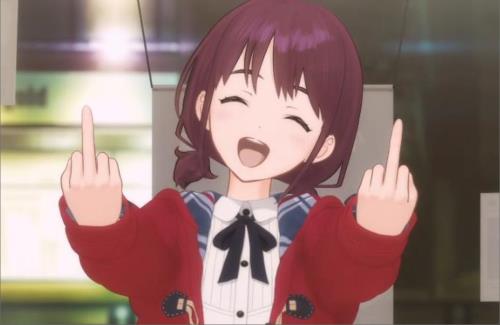 アニメ「ガールズバンドクライ」公式『来週も一緒に中指立ててください！』