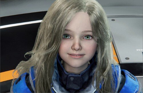 新作ゲー「プラグマタ」のディアナ、リアル幼女感がすごい・・・