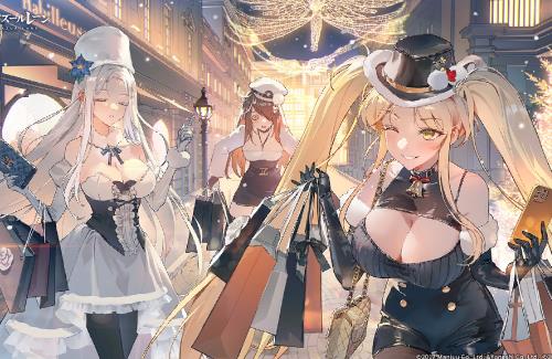 【アズレン】新規ロード絵、ログイン絵が公開！今回も乳レーンやね