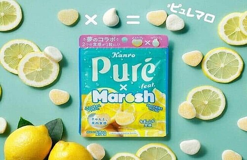 「ピュレグミ×マロッシュ レモン」が発売！新食感のハイブリッドグミ！！