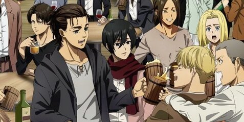 【進撃の巨人】打ち上げ企画のキービジュアルが公開！なんて平和な世界線なんだ…