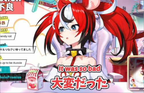 ホロライブEN・ハコス、お腹が日本仕様になる…『オーストラリアで何食べてもお腹が痛くなる』