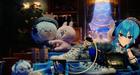 『ホロライブ・星街すいせい × CONVERSE』コラボ決定！2025年2月発売！