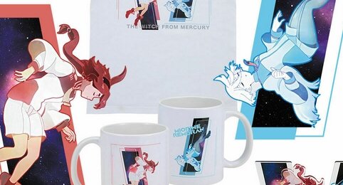 『機動戦士ガンダム 水星の魔女』公式がグッズ展開するバンコレからスレッタ＆ミオリネアクスタなどが登場！