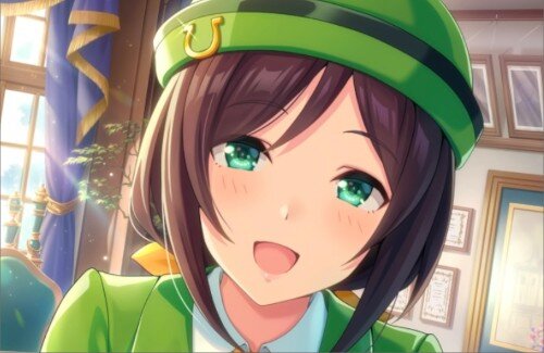 ウマ娘の項目に、なぜか「たづなさん」が居る…