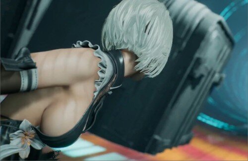 【動画】「ステラーブレイド×2B」、これは乳に釣られても仕方がない