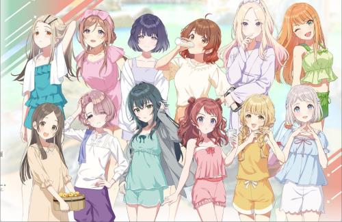 「学園アイドルマスター」×「極楽湯・RAKU SPA」コラボが決定！！描き下ろしイラストかわええ