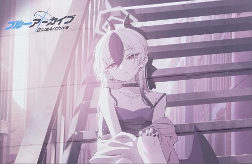 【ブルアカ】JR秋葉原駅の広告にカヨコ（ドレス）とアル（ドレス）！！色っぺえ…