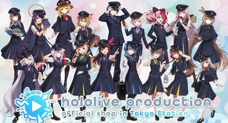『ホロライブ』公式ショップが『東京キャラクターストリート』に再び登場、期間限定オープン！