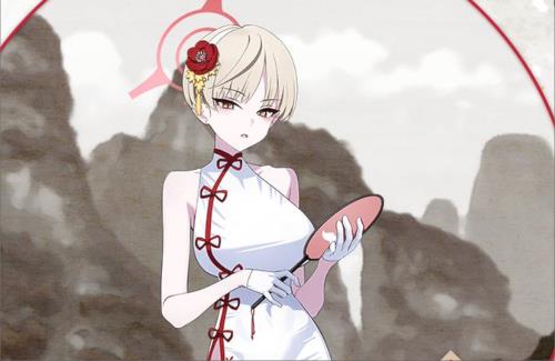 【ブルアカ】チャイナドレスの衣装きたし、雀魂から逆輸入してほしいな
