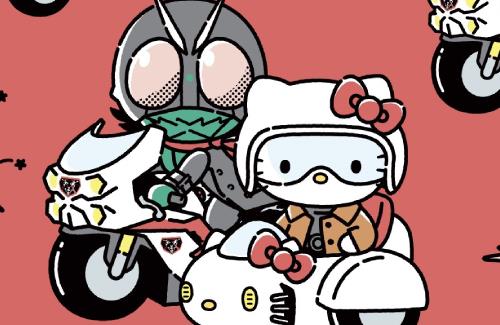 「シン･仮面ライダー」×「サンリオキャラクターズ」のコラボグッズ販売決定！！