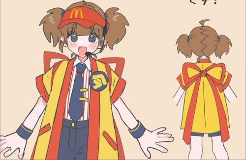 【悲報】マクドナルドのいまだけダブチ食べ美、エロ絵が描かれ過ぎて問題になり始める・・・