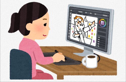 絵描きさん『男オタクと女オタクの違いをイラスト化しました』