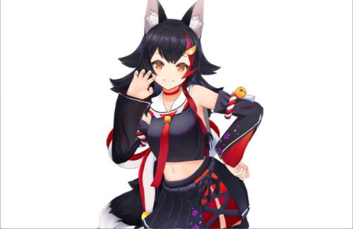 ホロライブ・大神ミオ『ファンアートタグにAIイラストは投稿しないでください。』