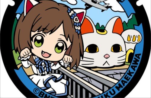 【可愛い】アイマスのアイドルたちがマンホールになる