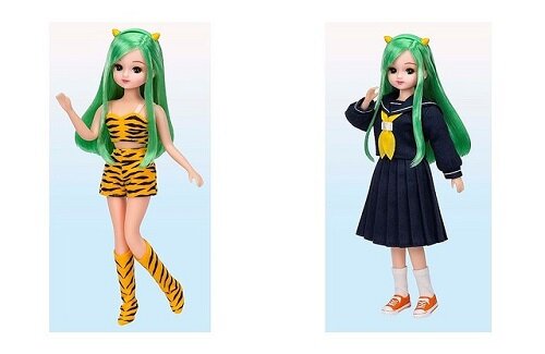 「リカちゃん」に『うる星やつら』コラボモデルが登場！「リカちゃん」が「ラムちゃん」に！！