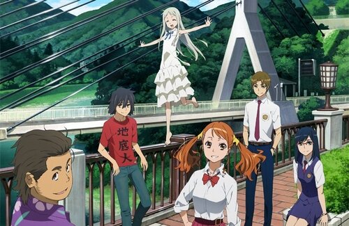 大ヒットアニメ『あの日見た花の名前を僕達はまだ知らない。』26日からフジテレビにて再放送が決定！！