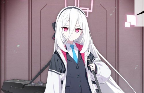 【ブルアカ】なるほど、フィギュアのケイちゃんも縞パン
