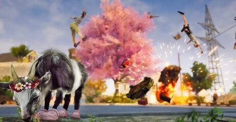 ヤギゲー『ゴートシミュレーター3』Steam版が2月15日に発売決定！オンライン協力プレイなどに対応