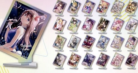 『一番くじ ホロライブ アートアクリルコレクション』の全ラインナップが公開！これはキツイｗｗｗｗ