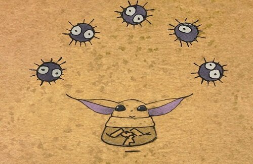 『スター・ウォーズ』＆スタジオジブリで短編アニメ『禅 グローグーとマックロクロスケ』制作決定！本日12日午後5時よりディズニープラスで独占配信