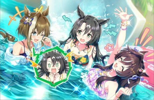 【ウマ娘アプデ】水着サトノクラウン、水着シュヴァルグランが実装！！夏始まった