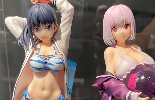 【グリッドマン】六花とアカネの水着フィギュアが展示→太ももも含めて全部ヤバいｗｗｗｗｗｗｗｗ