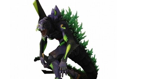 【ゴジラ対エヴァンゲリオン】初号機G覚醒形態フィギュアがリニューアルして本日より予約受付開始！格好いい