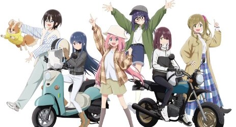 【ゆるキャン△】『聖地巡礼ツーリングラリー』公式イラストが解禁！ロゴも完成