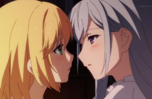 アニメ「転生王女と天才令嬢の魔法革命 12話（最終話）」本気チューきたあああああああああ