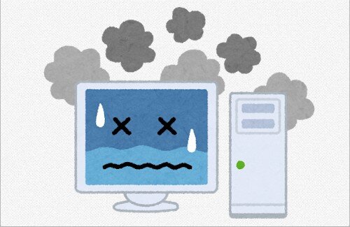 PCショップ『PCを「床」に直置きしないで下さい』