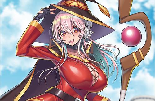 【このすば】めぐみんの衣装を着た「すーぱーそに子」のフィギュアが登場！服が破けそうだ…