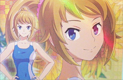 「ガンダムビルドファイターズ」、フミナの水着イラスト・・・エッッッ！！！！