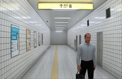 【8番出口】ゲーム内の広告が現実の世界で見つかる…引き返そう