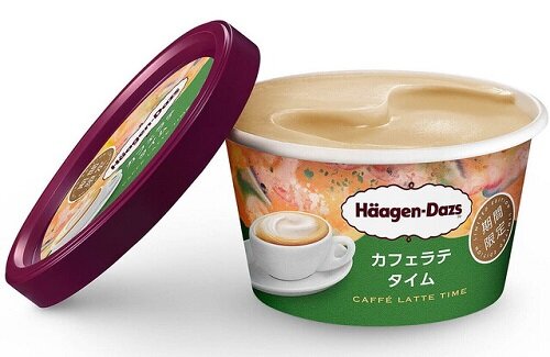 ハーゲンダッツ新作ミニカップ「カフェラテタイム」が2月7日より発売！美味そおおおおお