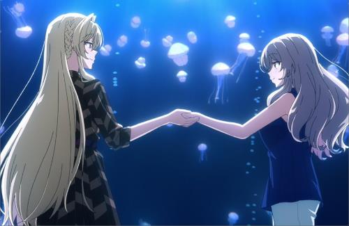【画像】「水族館」と「百合」ってめちゃくちゃ相性いいよね