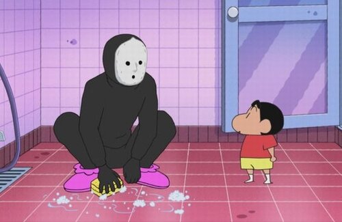 【脚本＆出演】アニメ『クレヨンしんちゃん』、覆面ホラー作家：雨穴とコラボが決定ｗｗｗｗ
