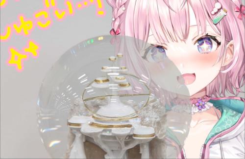 スクエニがホロライブ・博衣こよりに「FINAL FANTASY Vll REBIRTH」のゴールドソーサーをモチーフにしたスノードームをプレゼント