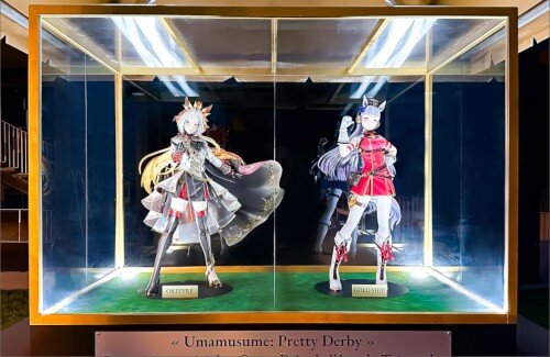 【ウマ娘】オルフェーヴル＆ゴールドシップの等身大フィギュアがパリロンシャン競馬場に到着！