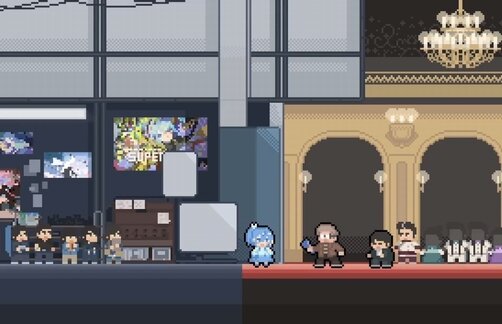 【公開1周年記念】星街すいせいさんの『ビビデバ』がゲーム化！！2D横スクロールアクションで無料公開へ