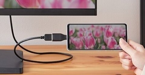 USB Type-C端子からHDMI接続のテレビなどに出力できる変換アダプターが発売！
