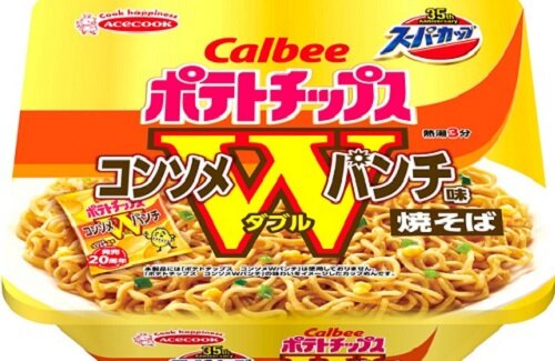 「スーパーカップ」×「コンソメWパンチ」がコラボしたカップ焼そばが11月13日に発売！