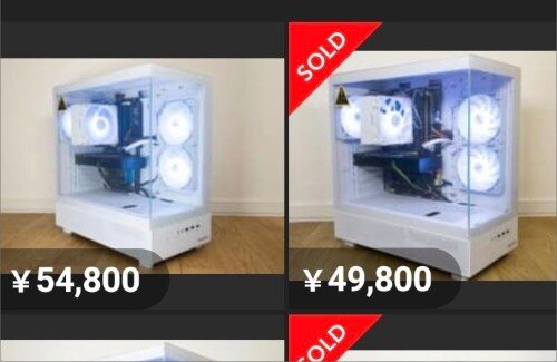 【画像】X民さん『メルカリ闇市過ぎる。なんで10年前のCPU・GPU搭載PCが5万円で売れるんだ？？？』