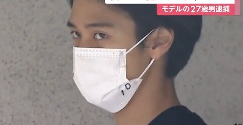 帰宅中の女性を後ろから抱き着いたモデルの男を逮捕、あ・アトム･･･