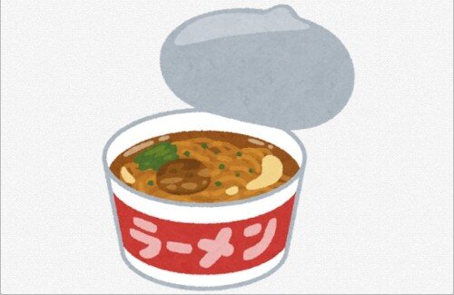 カップヌードル（税込254円）　←いつの間にか日本人が受け入れているという事実