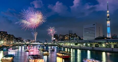 『隅田川花火大会』が今年も開催決定！約20,000発が打ちあがるぞおおおおお